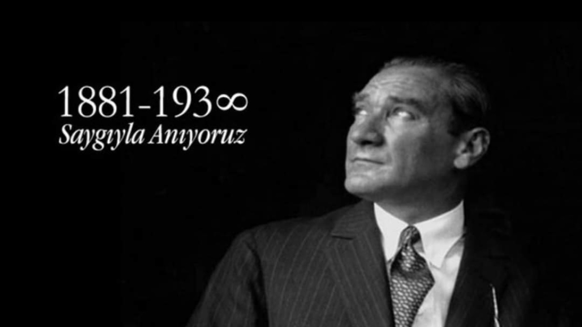 Ebediyete intikalinin 85. yıl dönümünde Cumhuriyetimizin kurucusu Gazi Mustafa Kemal'i bir kez daha saygı ve rahmetle anıyoruz.